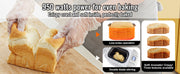 Bild in Galerie-Viewer laden, Amocart 2/3 LB Bread Maker 15-in-1 Dough Machine Nonstick Ceramic Pan Automatic Bread maker with Gluten Free Setting