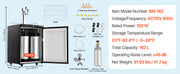 Load image into Gallery viewer, Amocart Beer Kegerator Triple/Dual Tap Home Draft Beer Dispenser for Ball Lock Full Size Keg Refrigerator w/ 5lbs CO2 Tank 162L