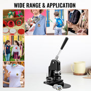 Load image into Gallery viewer, Amocart 25+58MM/32+58MM Badge Maker Machine DIY Button Pin with 500Pcs Free Parts Press Kit Circle Manufacture Button Tool