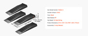 Load image into Gallery viewer, SucceBuy Car Ramps Portable Low Profile Car Service Ramps for Garage Maintenance& Oil Changes Heavy Duty for Low Chassis Vehicle