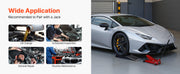 Load image into Gallery viewer, SucceBuy Car Ramps Portable Low Profile Car Service Ramps for Garage Maintenance& Oil Changes Heavy Duty for Low Chassis Vehicle