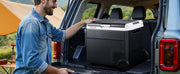 Load image into Gallery viewer, Amocart 12 Volt Car Refrigerator 60L/78L Car Fridge Portable Electric Cooler with Wheels and Handle for Outdoor Camping Travel