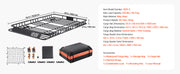 Bild in Galerie-Viewer laden, Amocart Roof Rack Basket 64x39x4.1" Universal Rooftop Cargo Carrier Anti-Rust Alloy Steel Car Top Luggage Holder for SUV Truck
