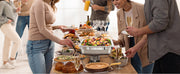 Load image into Gallery viewer, SucceBuy 8QT Rectangle Chafing Dish 2/4/6 Packs w/ Full Size Pans Buffet Catering Warmer Server Folding Stand Fuel Holder Tray