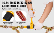 Bild in Galerie-Viewer laden, Amocart 2/4pcs Ratchet Chain Binders 1/4"-5/16" Load Binder with 2 Hooks Tie Downs Tow Chain for Flatbed Trailer Transport