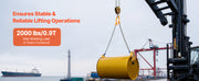 Bild in Galerie-Viewer laden, SucceBuy 2000LBS Chain Barrel Lifter Drum Lifting Chain Sling with Thickened Security Hook Handling Chain for Crane Forklift