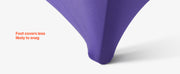 Load image into Gallery viewer, Amocart 50 Pcs Purple Chair Covers Polyester Spandex Chair Cover Stretch Slipcovers for Wedding Party Flat-Front Chair Covers