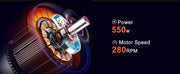 Load image into Gallery viewer, SucceBuy Chicken Plucker Machine 20inch Diameter Stainless Steel Drum 108 Soft Fingers 500W Poultry Plucking Debris Collection