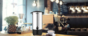 Load image into Gallery viewer, Amocart 50 Cups Commercial Coffee Urn Stainless Steel Large Coffee Dispenser 1000W Electric Coffee Maker Urn For Quick Brewing