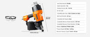 Load image into Gallery viewer, Amocart Coil Siding Nailer CN65 CN55 CN70 CN83 CN90 Pneumatic Siding Nail Gun Pallet Making Coil Nailer 70-120PSI Air Nailer