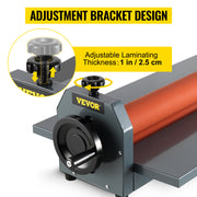 Load image into Gallery viewer, Amocart 39.3"x0.71" Manual Cold Roll Laminator Machine Document Plasticizer Fits for Poster Painting Photo Book Cover A3 A4