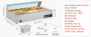 Load image into Gallery viewer, Amocart Commercial Food Warmer Electric Stainless Steel Steam Food Warmer Countertop Buffet Bain Marie with Soup for Catering