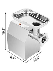 Load image into Gallery viewer, Amocart 122 Kg/H 250 KG/H Electric Meat Mincer Chopper Heavy Duty Food Processors Kitchen Appliances Commercial Grinder Machine