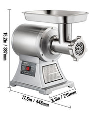 Load image into Gallery viewer, Amocart Electric Meat Mincer 330LBS/H Capacity Meat Grinder Machine, Stainless Steel Meat Grinder Commercial Sausage Stuffer Maker for Home & Commercial Use