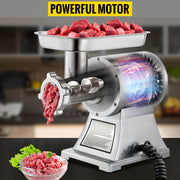 Charger l'image dans la visionneuse de galerie, Hachoir à Viande Électrique SucceBuy 150 kg/h, Hachoir à Viande en Acier Inoxydable, Machine à Farcir les Saucisses Commerciale pour Usage Domestique et Commercial