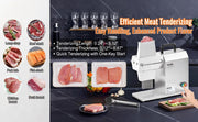 Bild in Galerie-Viewer laden, SucceBuy 17inch 54 Blades Commercial Meat Tenderizer 450W Electric Meat Tenderizer Machine for Pork Chicken Fish