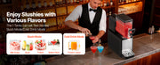 Charger l'image dans la visionneuse de galerie, Amocart 6L/1.6Gal Slushie Machine Commercial Slushy Maker Frozen Drink Maker w/ Self-Cleaning for Restaurants Bars for Slushie