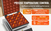 Bild in Galerie-Viewer laden, SucceBuy Electric Waffle Maker 25PCS Mini Dutch Pancake Maker Dorayaki Machine Waffreras Kitchen Home Appliance Snack Gaufriers