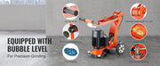 Bild in Galerie-Viewer laden, SucceBuy Electric Concrete Floor Grinder 7inch Walk-Behind 1.7HP Concrete Floor Polisher 1300W 1720RPM for Granite Marble Stones