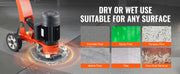 Charger l'image dans la visionneuse de galerie, Amocart Electric Concrete Floor Grinder 7inch Walk-Behind 1.7HP Concrete Floor Polisher 1300W 1720RPM for Granite Marble Stones