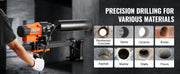 Bild in Galerie-Viewer laden, Amocart 3000W/3200W Core Drill Machine Drilling Diameter Diamond Stand Core Drill Rig Rugged Concrete Core Drill Wet Dry Use