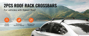 Load image into Gallery viewer, SucceBuy 155LBS Roof Rack Crossbar Adjustable Aliuminum Roof Rail Crossbar Retractable Baggage Luggage Carrier Top Roof Crossbar