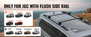 Bild in Galerie-Viewer laden, Amocart Roof Rack Cross Bars with Grooved Side Rails 200lbs Aluminum Crossbars with Locks for Rooftop Cargo Carrier Bag Luggage