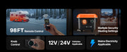 Load image into Gallery viewer, Amocart Diesel Heater 8KW DC 12/24V All in One Portable Diesel Air Heater with LCD Screen&Low Noise Car Heater for Trucks, RVs