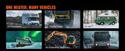 Load image into Gallery viewer, SucceBuy Diesel Heater 8KW Diesel Air Heater with LCD Panel and Remote Control Parking Heater Low Noise for Truck Trailer Boat