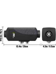 Bild in Galerie-Viewer laden, Amocart 8KW Diesel Air Heater Muffler Diesel Heater 12V Remote Control Diesel Parking Heater with LCD Switch for Car Truck Boat
