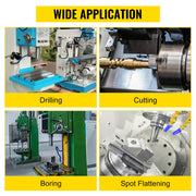 Load image into Gallery viewer, Amocart Dividing Head 5Inch 3 Jaw Precision Semi Universal Dividing Head for Milling Machine Rotary Table Tailstock Milling Set