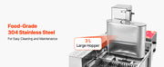 Bild in Galerie-Viewer laden, Amocart Commercial Automatic Donuts Machine Donuts Equipment Electric High Power Doughnut Maker StainlessSteel Frying AutoFryer