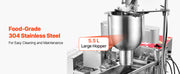 Load image into Gallery viewer, Amocart Commercial Automatic Donuts Machine Single Row 90 pcs/hour Electric High Power Maker with 3 Size Molds Auto Counting