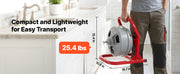 Load image into Gallery viewer, SucceBuy Drain Cleaner Machine 50 FT x 5/16 Inch Sewer Snake Auger with 228RPM Electric Drill Manual Feed for 2" to 4" Pipes