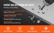 Bild in Galerie-Viewer laden, Amocart 70/100/101/246/318 PCs Drill Bit Set Screwdriver Bit Set Suitable Drilling and Screw Driving Drill Combo Bit Sets