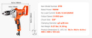 Charger l'image dans la visionneuse de galerie, Amocart Drill Mixer 1/2in 5/8 in Corded Electric Drill Mixer Set Mixing Drills Machine D-Handle Handheld Cement Mixers