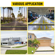 Load image into Gallery viewer, SucceBuy Cable Protector Ramp Wire Cable Cover Cord Guard 2 Channels Rubber + PVC 11000LBS Speed Bump Parking Driveway Traffic