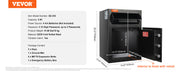 Load image into Gallery viewer, Amocart 1.7 Cub Depository Safe Deposit Safe Electronic Code Lock & 2 Keys Business Drop Slot Safe for Cash Mail Office Hotel