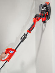 Bild in Galerie-Viewer laden, Amocart Drywall Sander 850W Variable Speed 800-1750RPM Electric Drywall Sander Foldable Sheetrock Sander with Handle Vacuum Bag