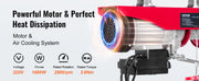 Load image into Gallery viewer, Amocart 1320-2200 lbs Wireless Electric Hoist with 40ft Single Cable Lifting Height Steel Wire Winch for Garage Warehouse