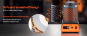 Load image into Gallery viewer, Amocart Electric Melting Furnace Electric Metal Smelter Foundry Metal Smelting Machine Ceramic Crucible Gold Smelting Kit