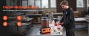 Charger l'image dans la visionneuse de galerie, Amocart Electric Melting Furnace Electric Metal Smelter Foundry Metal Smelting Machine Ceramic Crucible Gold Smelting Kit