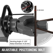 Load image into Gallery viewer, Amocart Handheld 800W Electric Hydraulic Rebar Steel Bender 4mm-16mm 110V Bending Speed 5S With Wrench and Spanners RC-16