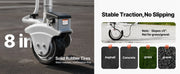 Load image into Gallery viewer, Amocart Electric Trailer Dolly 5500 lbs Towing Capacity 380W with 23 ft/min Moving Speed Adjustable Height For Caravan Boat