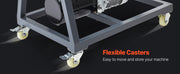 Load image into Gallery viewer, Amocart Electric Tube Bending Machine 750W Electric Tubing Bender w/ 6L Hydraulic Cylinder w/ 3 Dies for 1" 1-1/2" 1-3/4" Pipes
