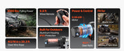 Load image into Gallery viewer, SucceBuy 3000LBS Electric Winch 12V Wired ATV/UTV Winch with 3/16in x 39.4ft Steel Wire Rope IP55 Waterproof for Towing Off-Road