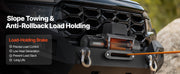 Bild in Galerie-Viewer laden, Amocart 10000/12000/13500 lbs Electric Winch 12V DC Truck Car Winch with 90 ft Synthetic Rope for Towing Off-Road SUV Jeep