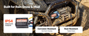 Load image into Gallery viewer, Amocart 4500LBS Electric Winch 12V ATV/UTV Winch with 39ft Steel Wire Rope Wireless & Wired Remote Control for Towing Off-Road