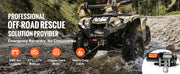 Bild in Galerie-Viewer laden, Amocart 3000lbs ATV/UTV Electric Winch 12V DC Steel Rope Winch with 39ft Cable Roller Wired Remote Control for Towing Off-Road