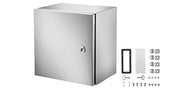 Charger l'image dans la visionneuse de galerie, Amocart NEMA Stainless Steel Enclosure 300x300x200 mm IP66 Waterproof & Dustproof Electrical Junction Box with Mounting Plate